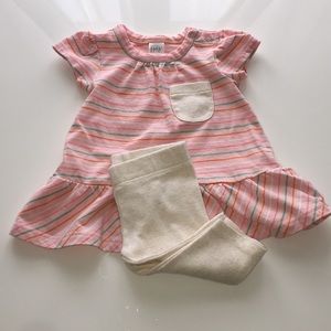 Nordstrom Baby Woven Dress + Leggings